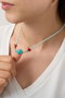 Heliophilia Silver Collar de Metal Multicolor